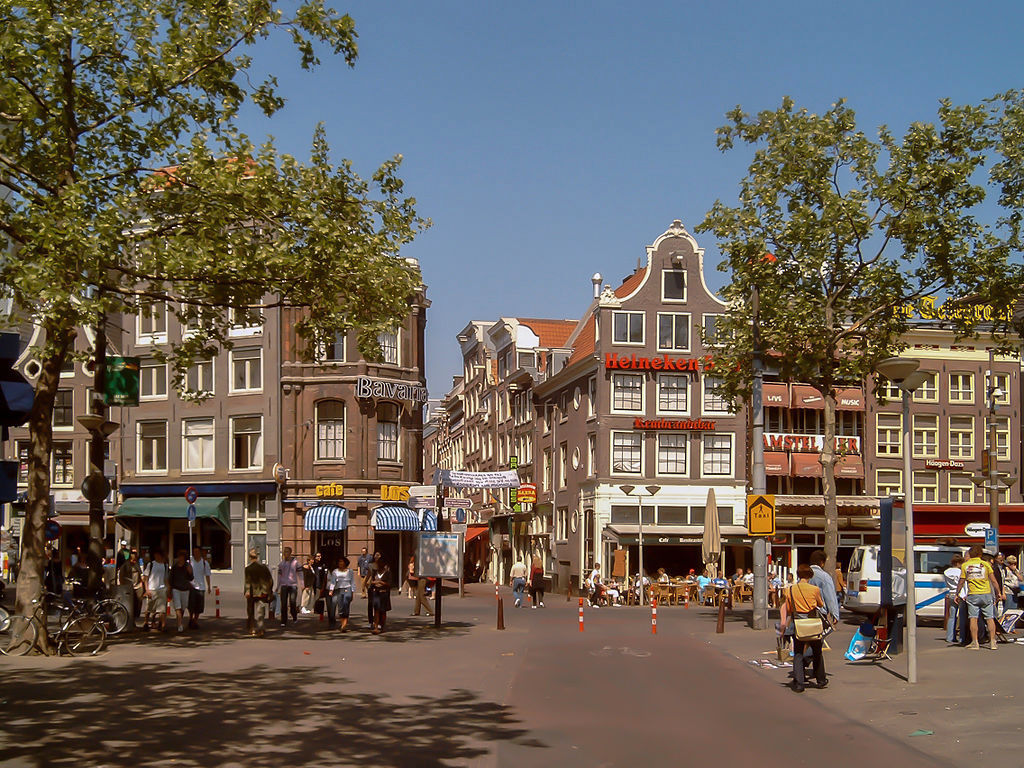 Rembrandtplein square Amsterdam